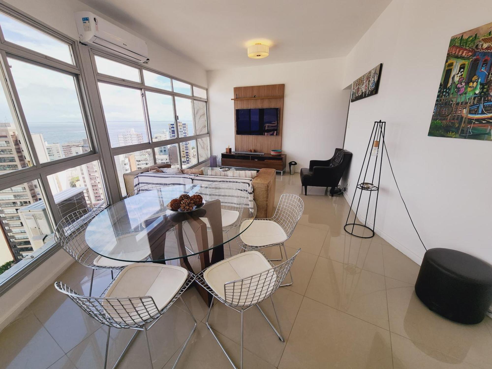 Luxury Surround Sea View Apartment Salvador Luaran gambar
