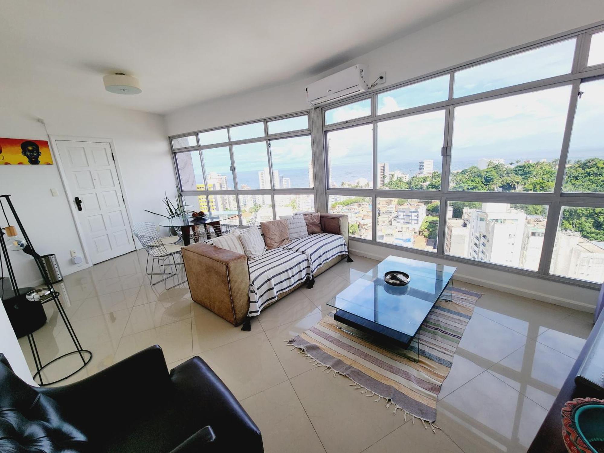 Luxury Surround Sea View Apartment Salvador Luaran gambar